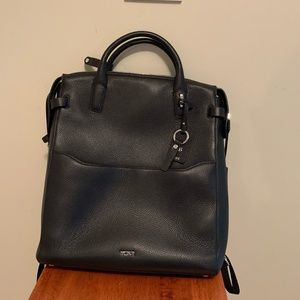TUMI Safra Leather Backpack
